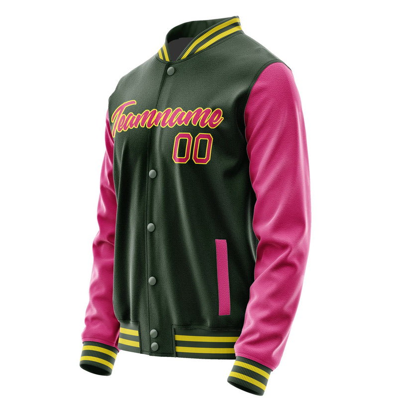 Maßgeschneidertes Tannengrün Rosarot Jacke JA0606130626B22613