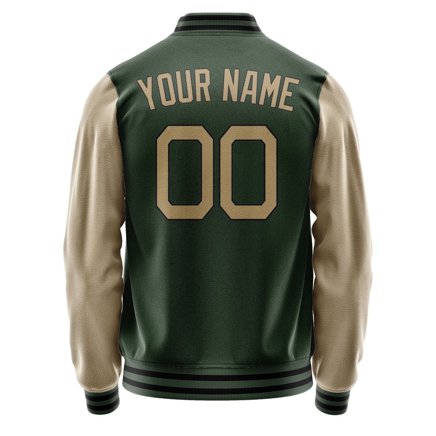 Maßgeschneidertes Tannengrün Hellkhaki Jacke JA0606250617B21725