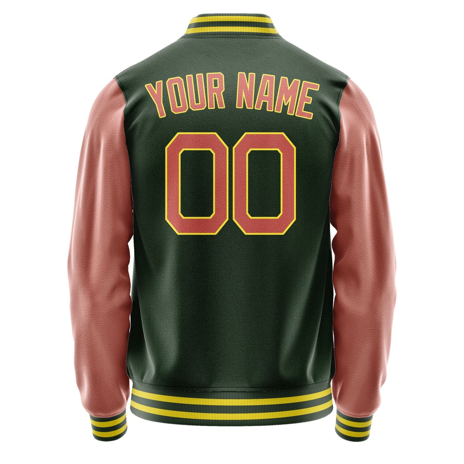 Maßgeschneidertes Tannengrün Kupferrose Jacke JA0606290626B22629
