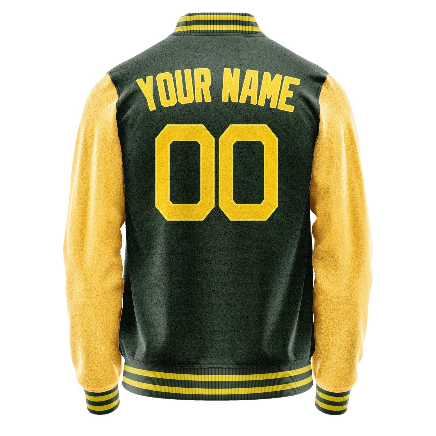 Maßgeschneidertes Tannengrün Gold Jacke JA0606300626B22630