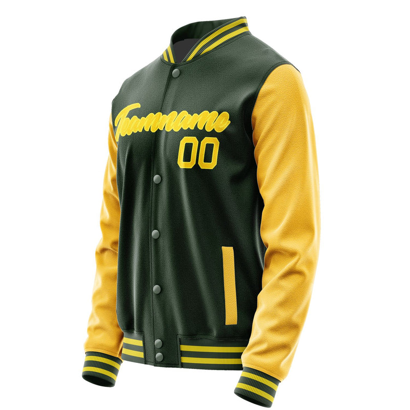Maßgeschneidertes Tannengrün Gold Jacke JA0606300626B22630