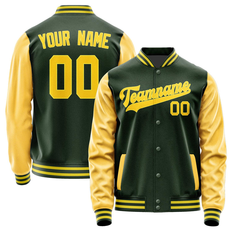 Maßgeschneidertes Tannengrün Gold Jacke JA0606300626B32630