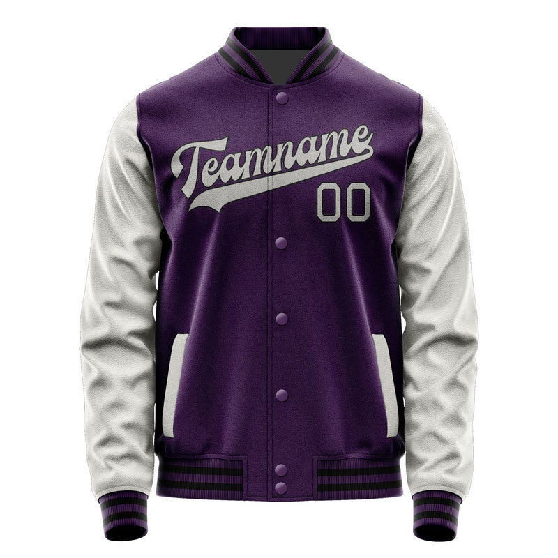 Maßgeschneidertes Lila Grau Jacke JA0707040717B31704