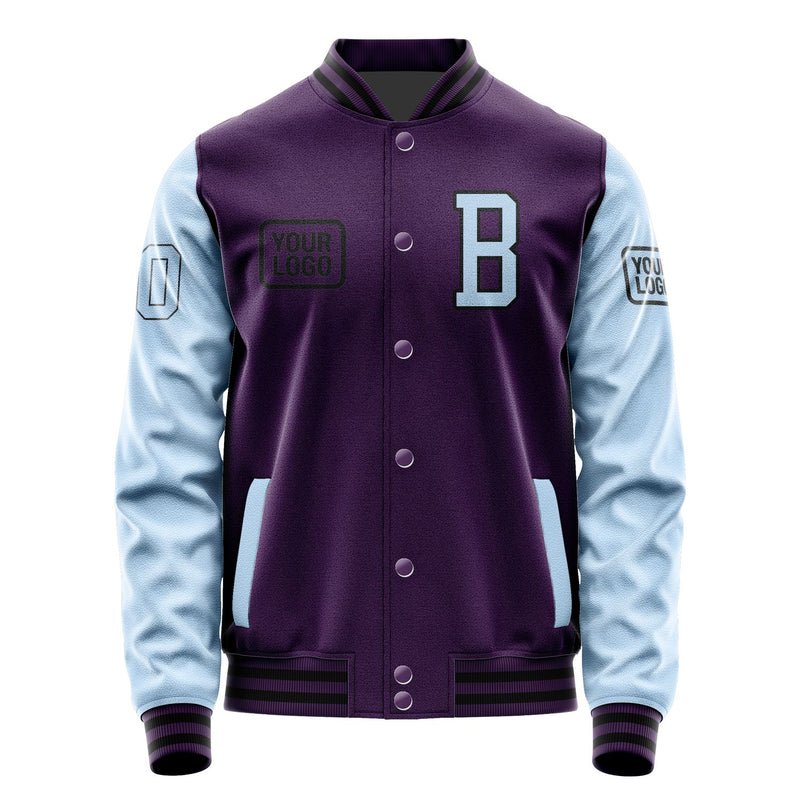 Maßgeschneidertes Lila Hellblau Jacke JA070708071717080817