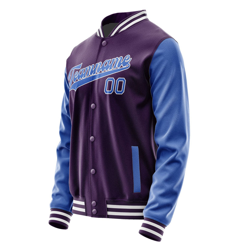 Maßgeschneidertes Lila Himmelblau Jacke JA0707090718B31809