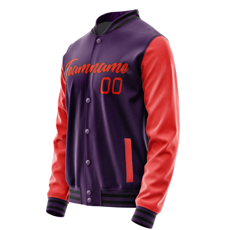 Maßgeschneidertes Lila Stahlblau Jacke JA0707110719B21911
