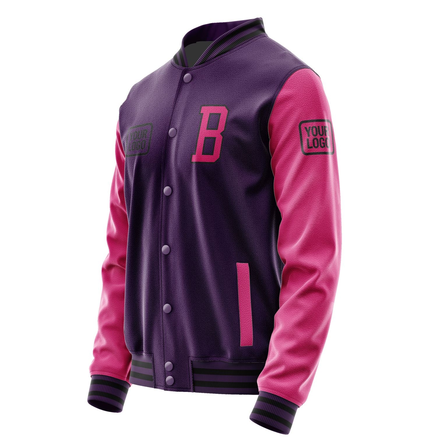 Maßgeschneidertes Lila Rosarot Jacke JA070713071717131317