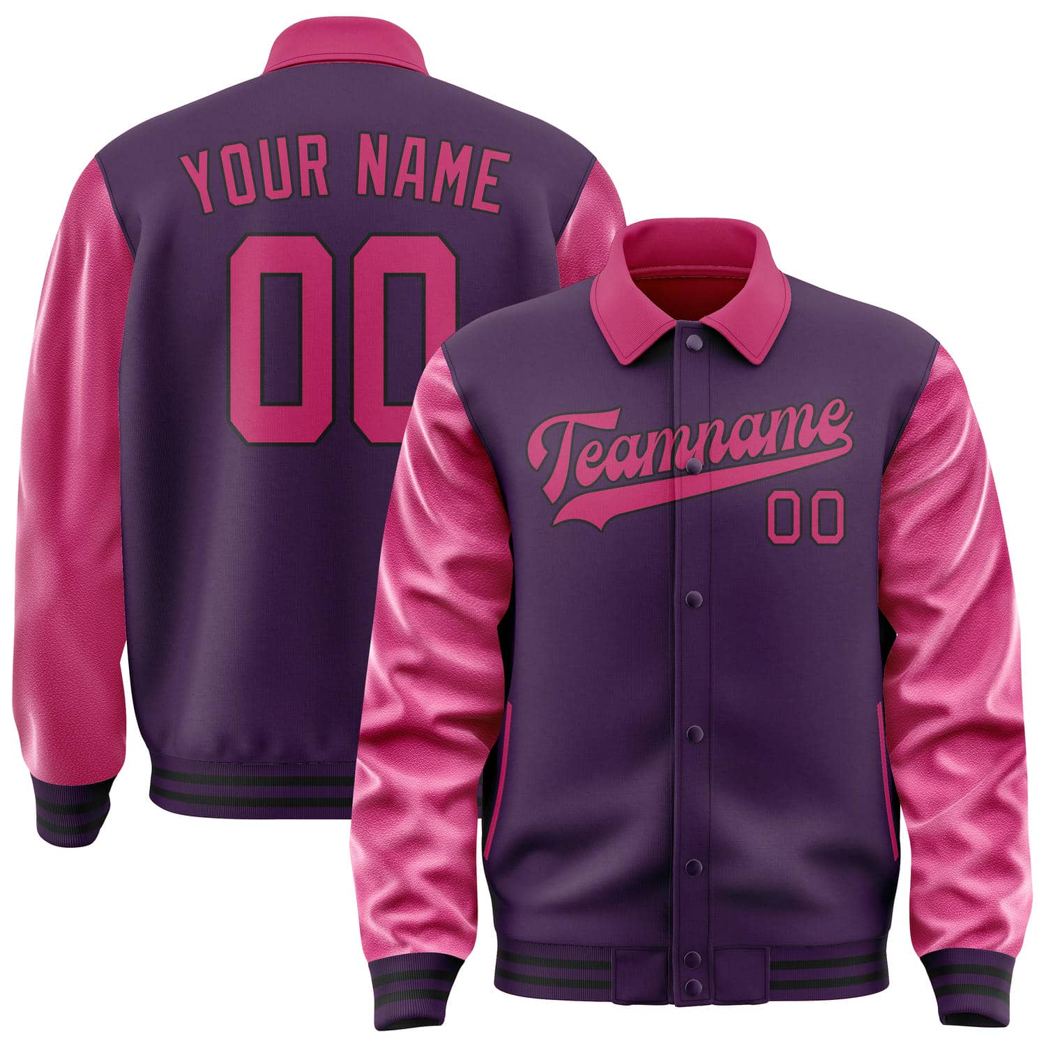 Maßgeschneidertes Lila Rosarot Jacke JA070713071717131317