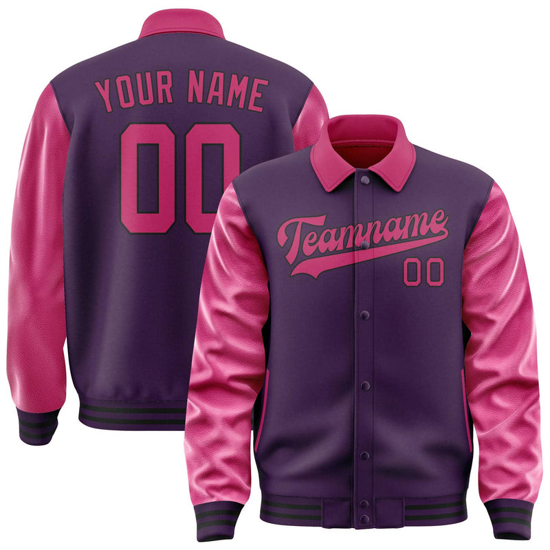 Maßgeschneidertes Lila Rosarot Jacke JA070713071717131317