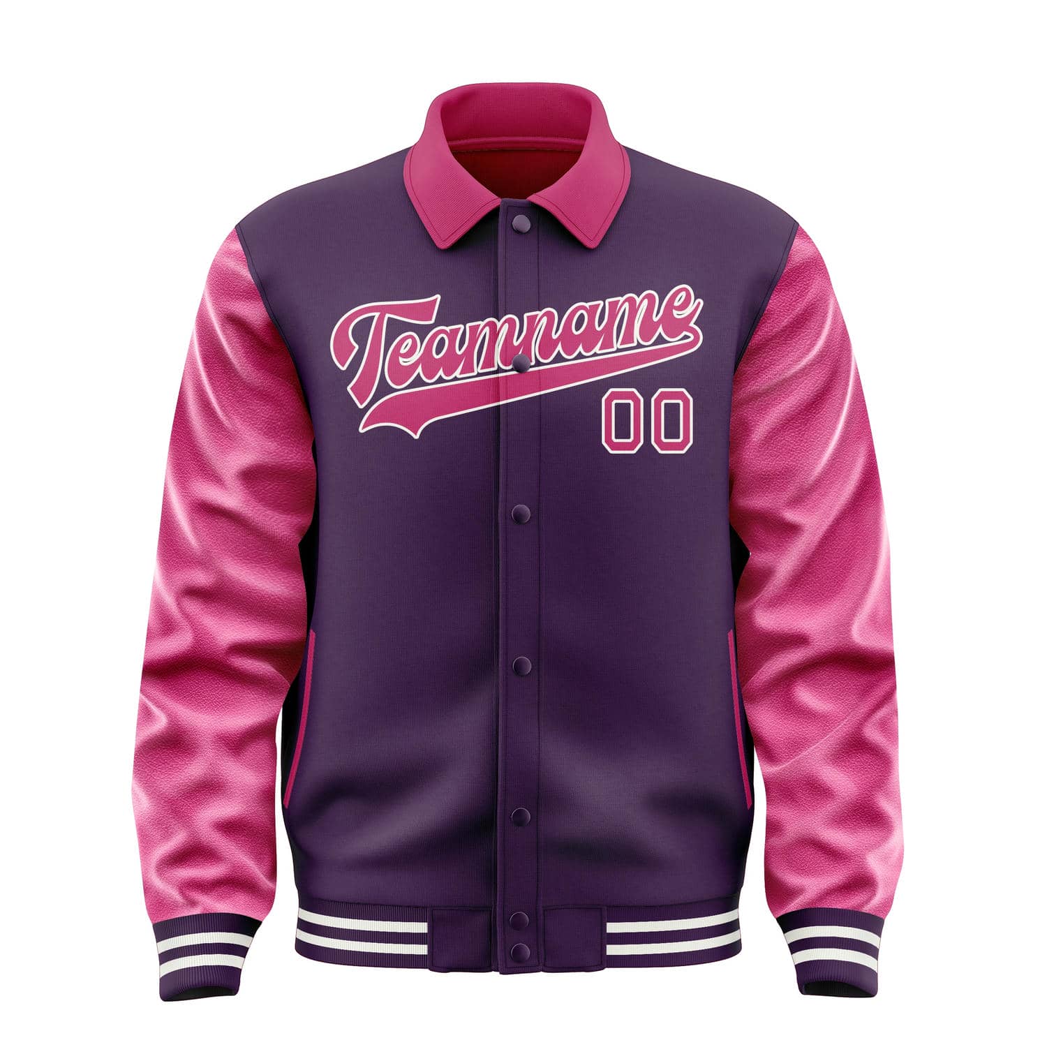 Maßgeschneidertes Lila Rosarot Jacke