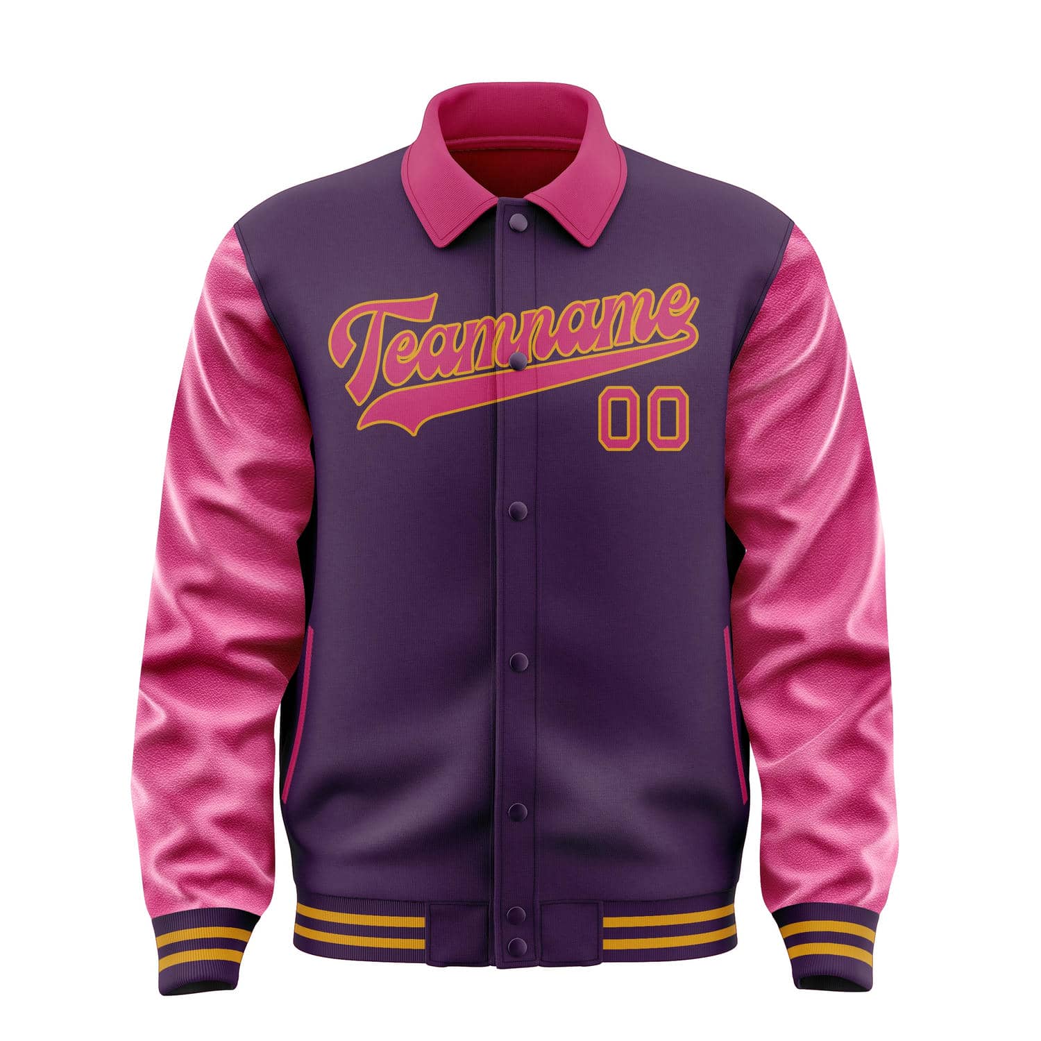 Maßgeschneidertes Lila Rosarot Jacke