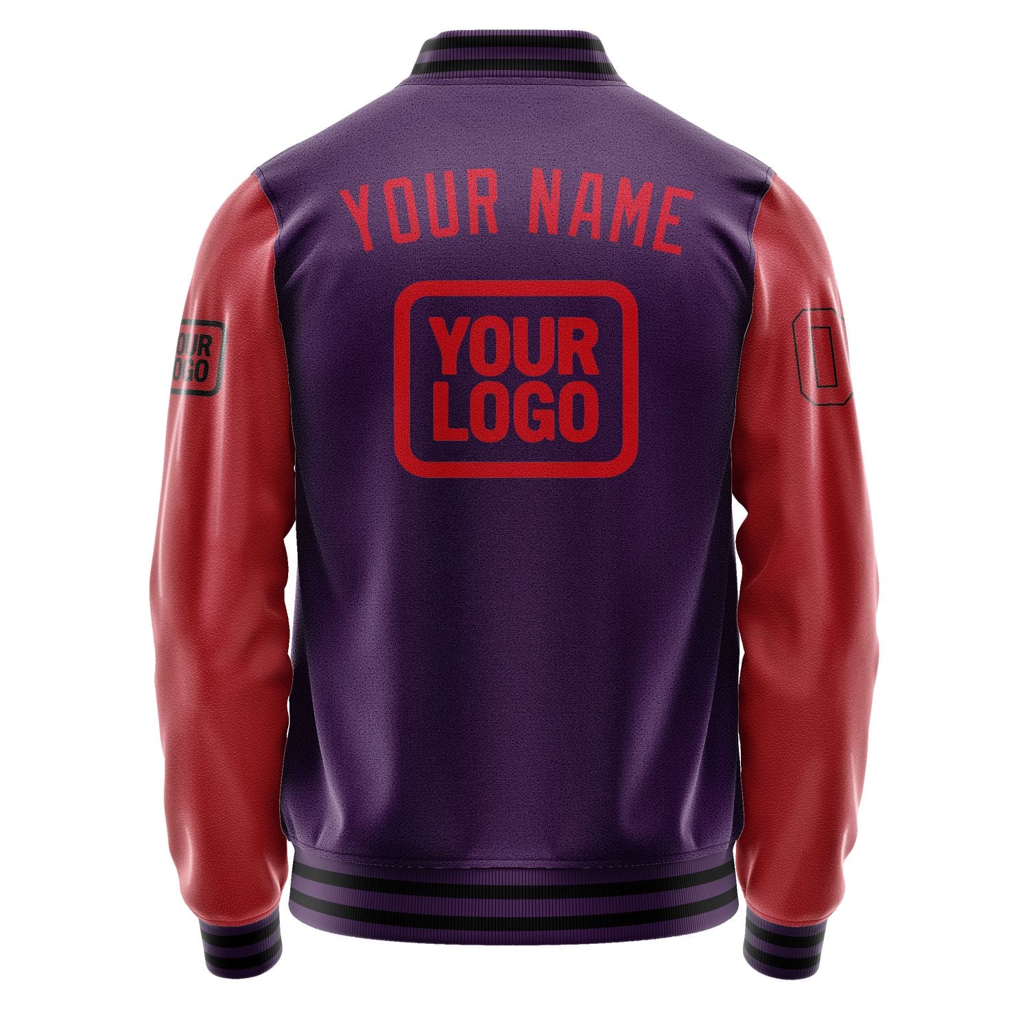 Maßgeschneidertes Lila Rot Jacke JA070714071717141417