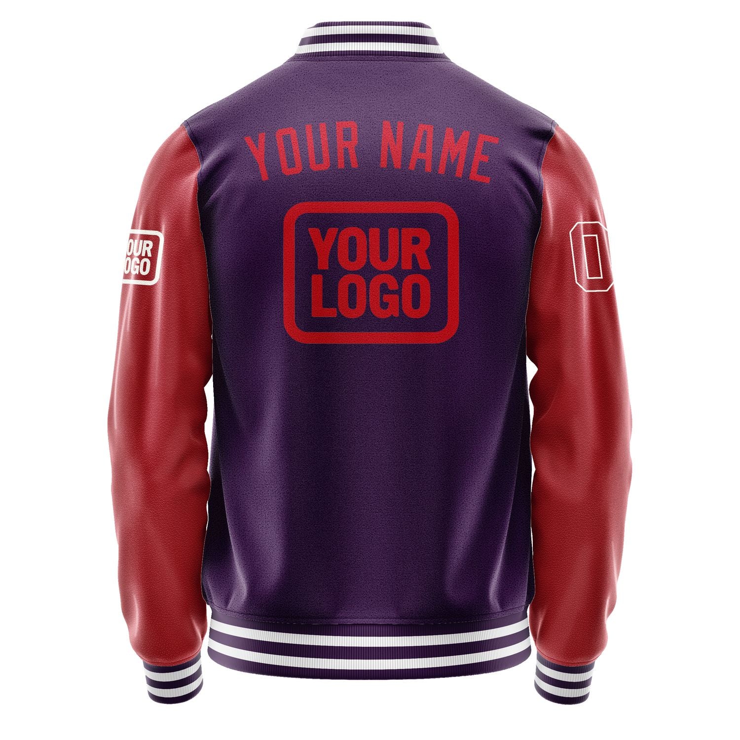Maßgeschneidertes Lila Rot Jacke JA070714071818141418