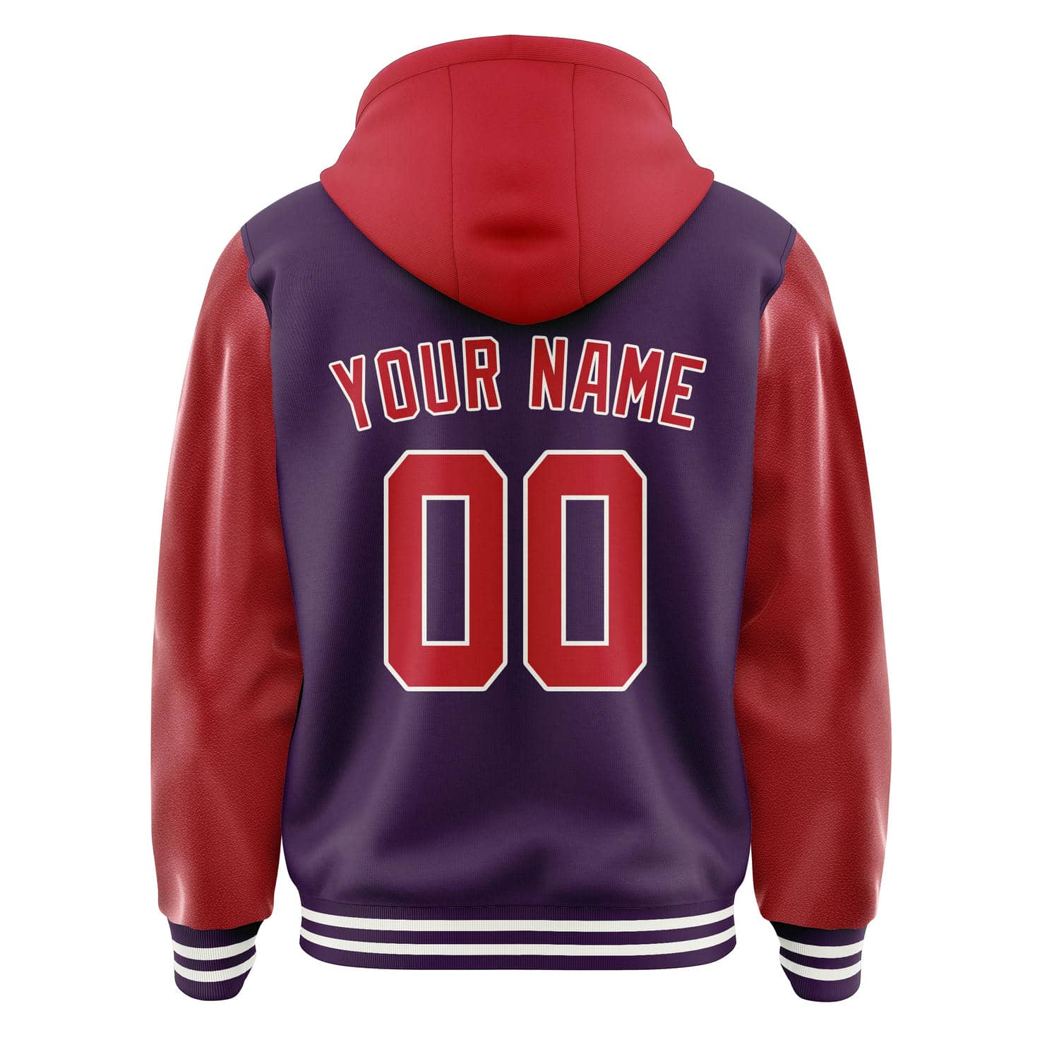 Maßgeschneidertes Lila Rot Jacke