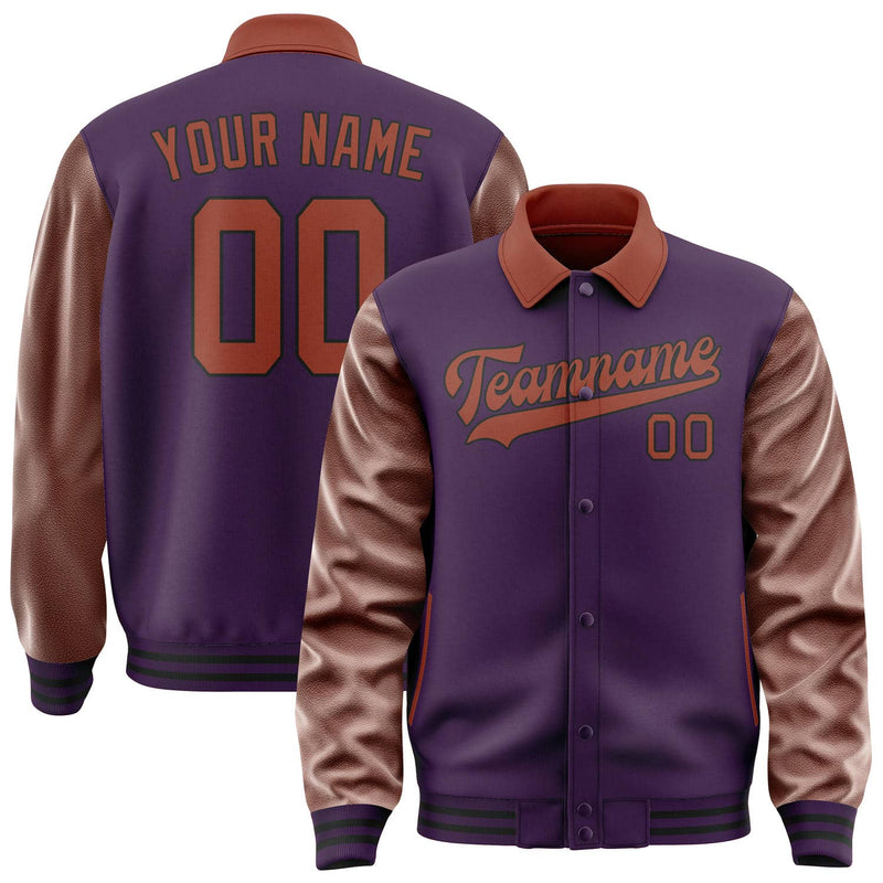 Maßgeschneidertes Lila Korallenrot Jacke JA070716071717161617