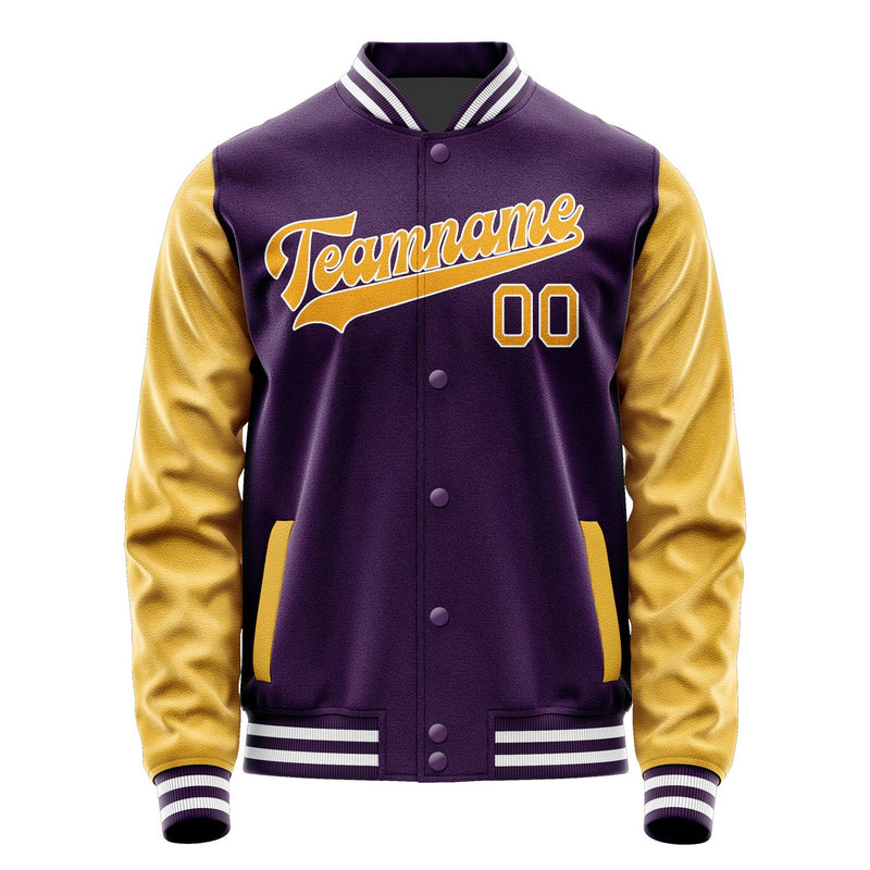 Maßgeschneidertes Lila Gelb Jacke JA0707190718B31819