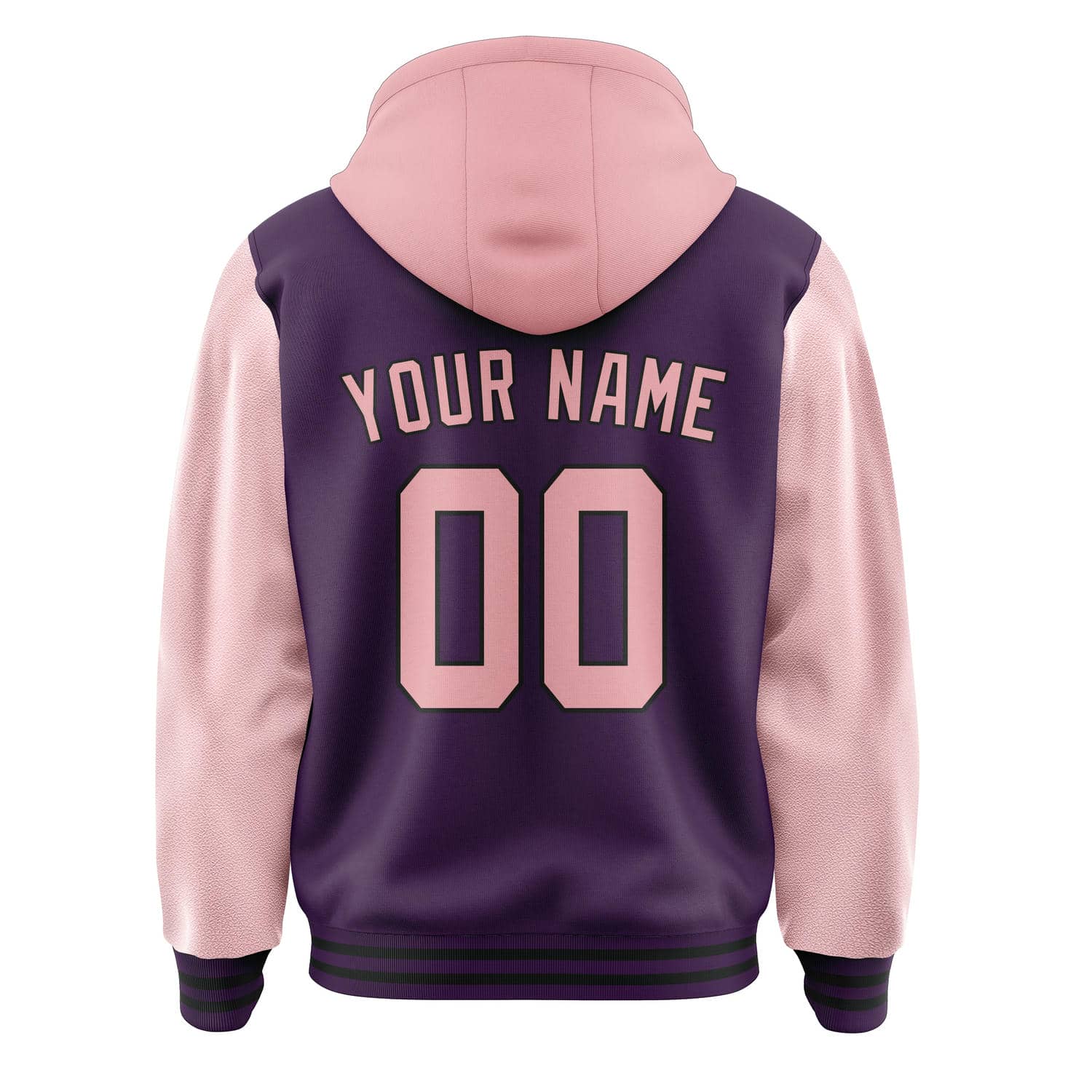 Maßgeschneidertes Lila Rosa Jacke