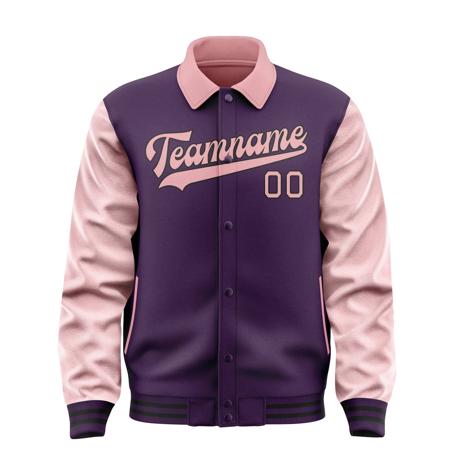 Maßgeschneidertes Lila Rosa Jacke