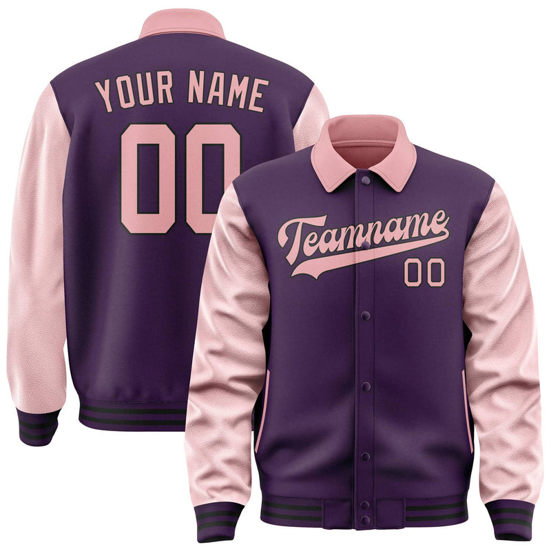 Maßgeschneidertes Lila Rosa Jacke JA070721071717212117