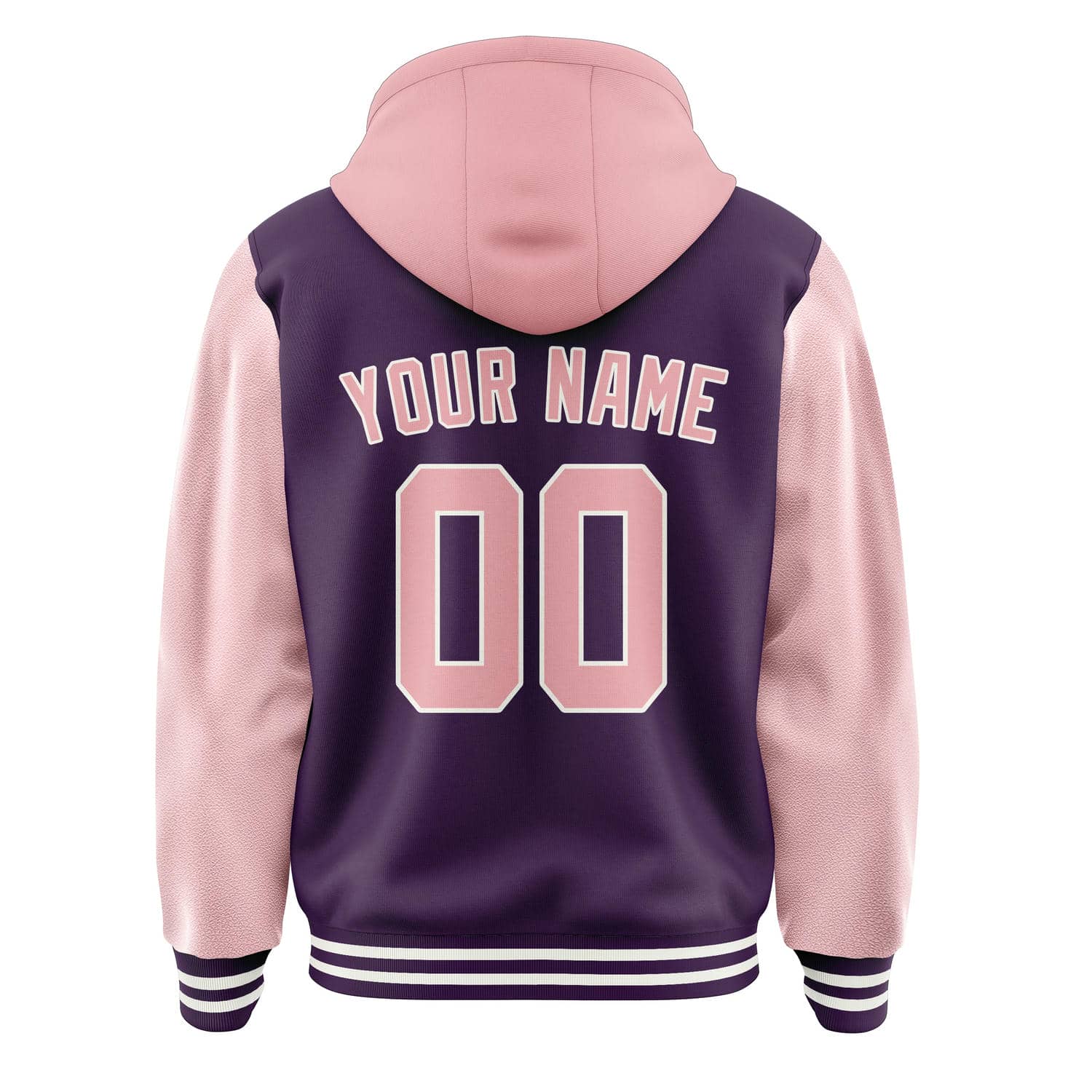 Maßgeschneidertes Lila Rosa Jacke