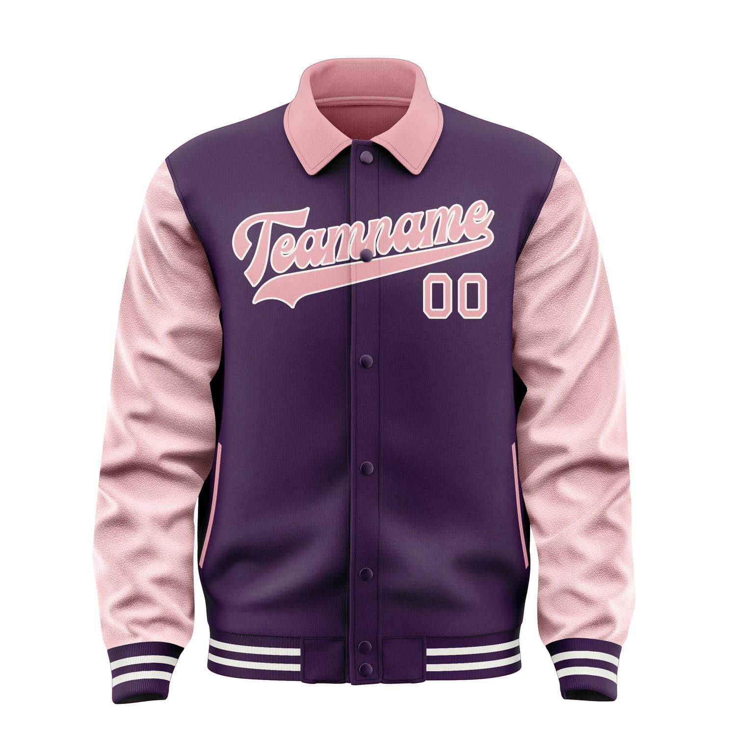 Maßgeschneidertes Lila Rosa Jacke