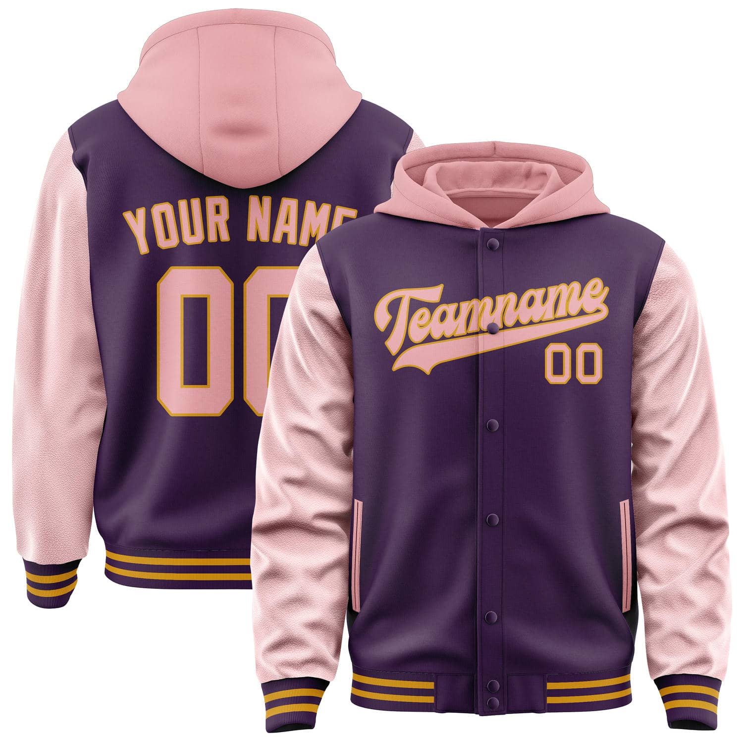 Maßgeschneidertes Lila Rosa Jacke JA070721071917212117