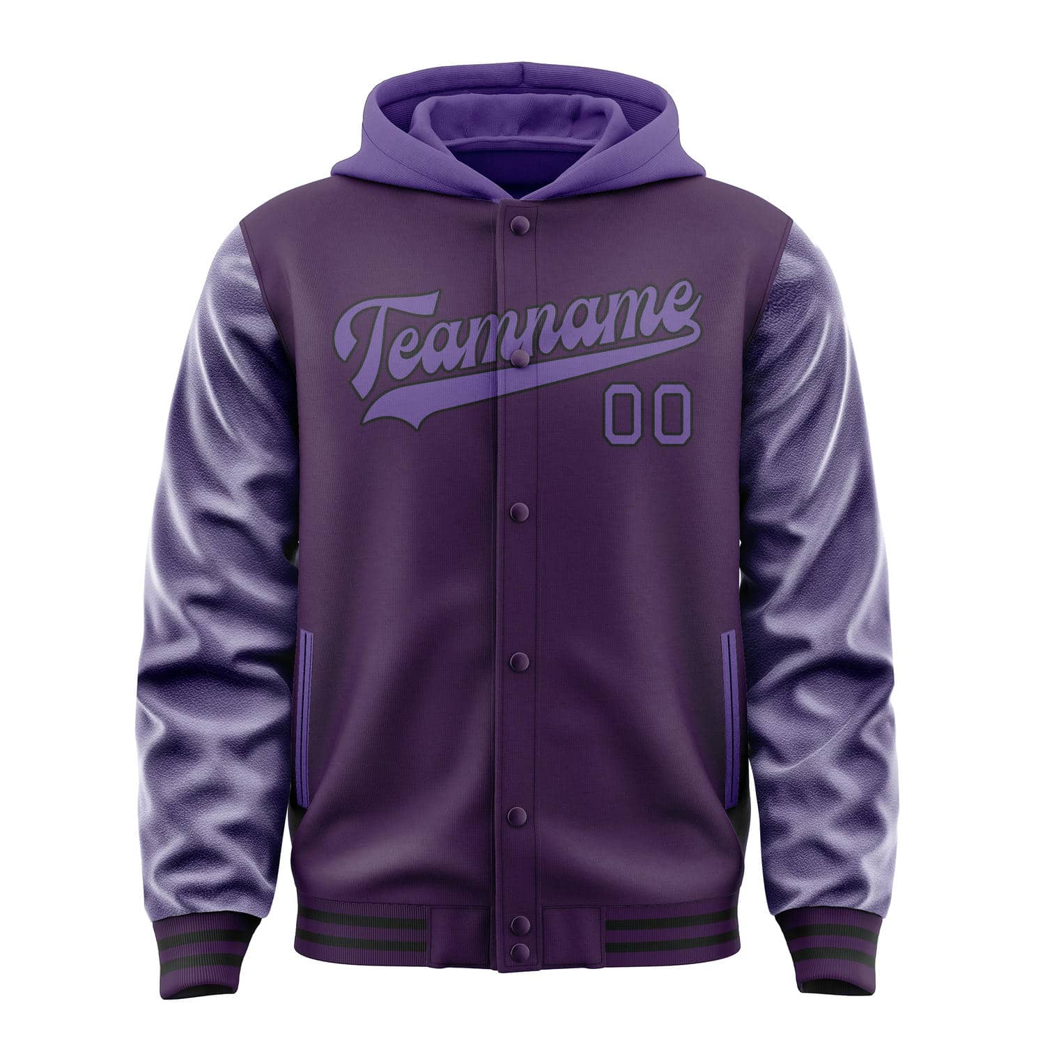 Maßgeschneidertes Lila Lavendel Jacke