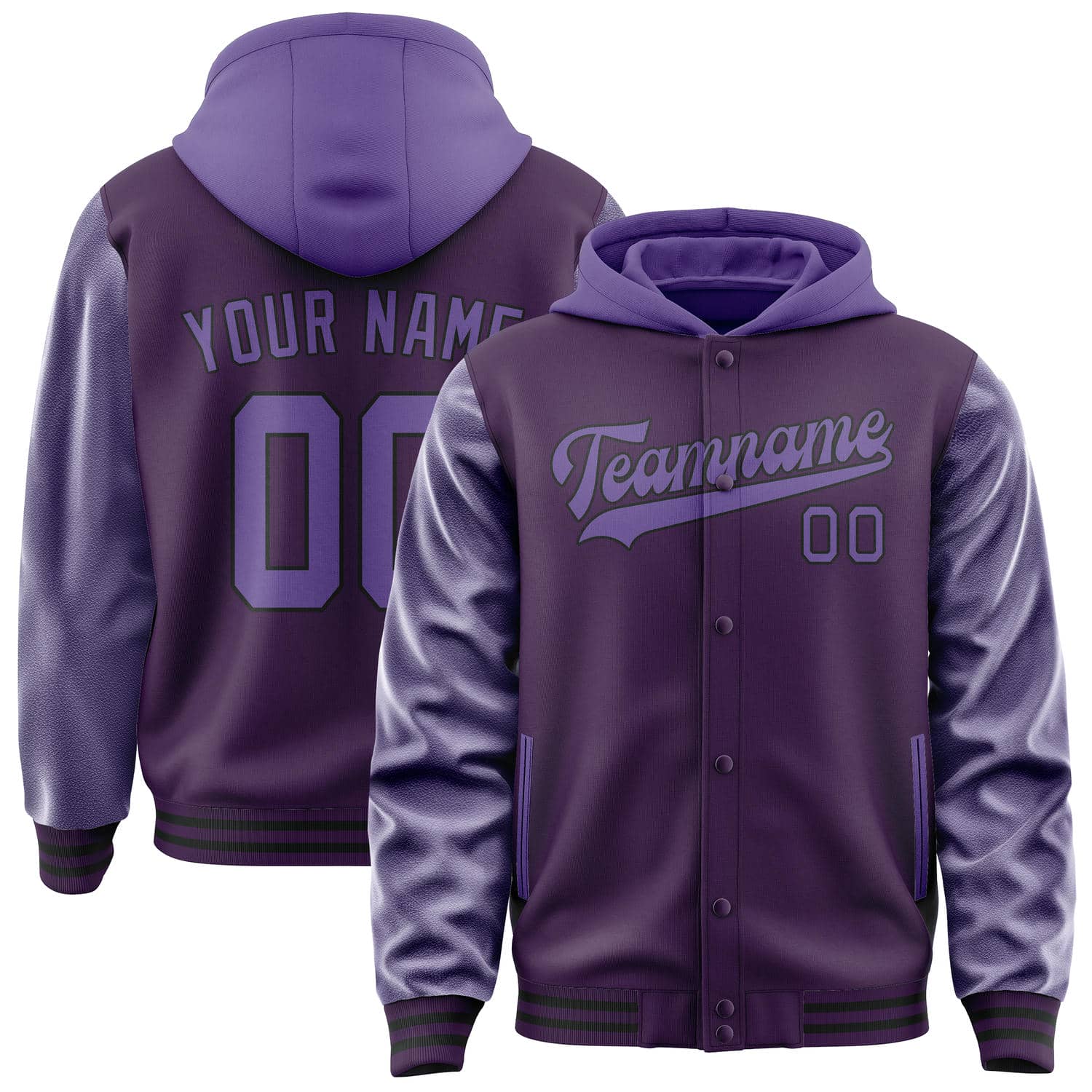 Maßgeschneidertes Lila Lavendel Jacke JA070723071717232317