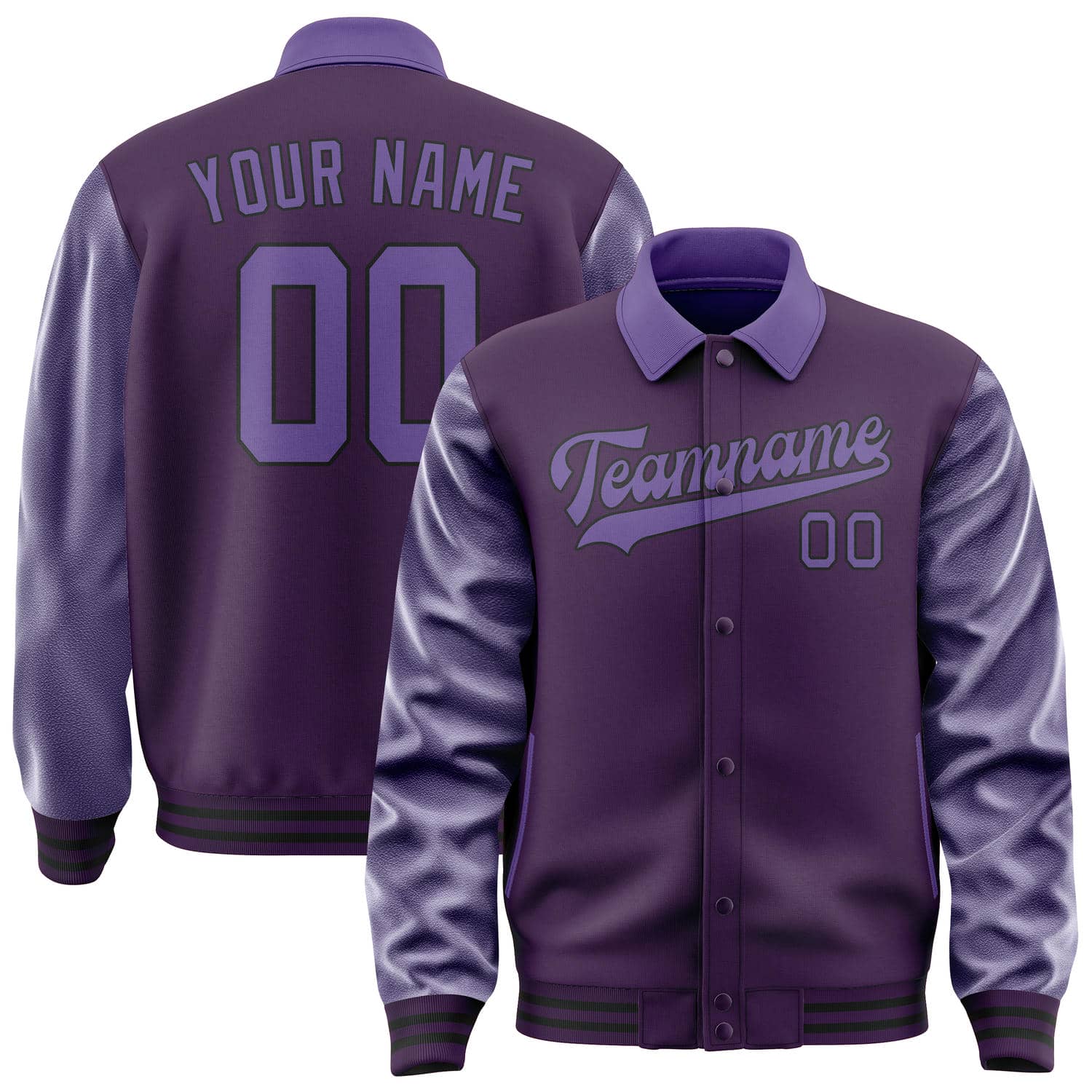 Maßgeschneidertes Lila Lavendel Jacke JA070723071717232317