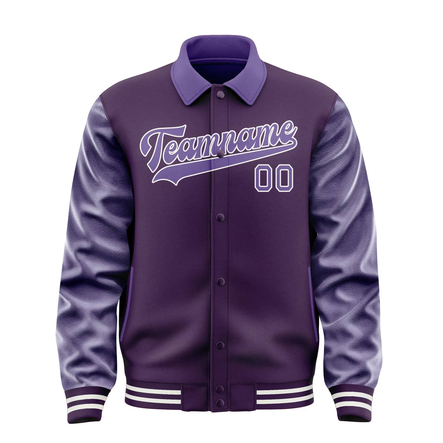 Maßgeschneidertes Lila Lavendel Jacke