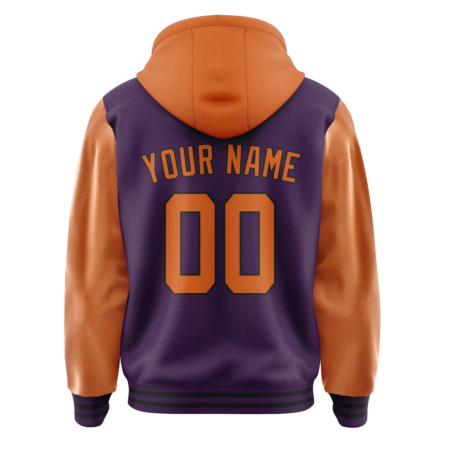 Maßgeschneidertes Lila Orange Jacke