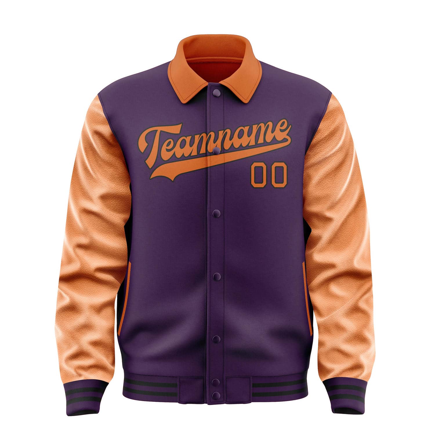 Maßgeschneidertes Lila Orange Jacke