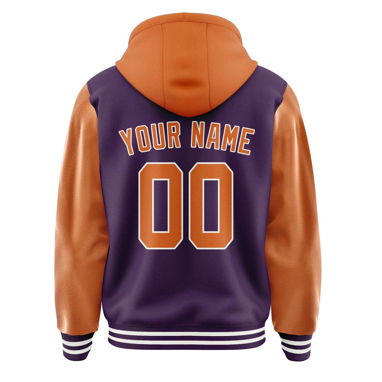 Maßgeschneidertes Lila Orange Jacke
