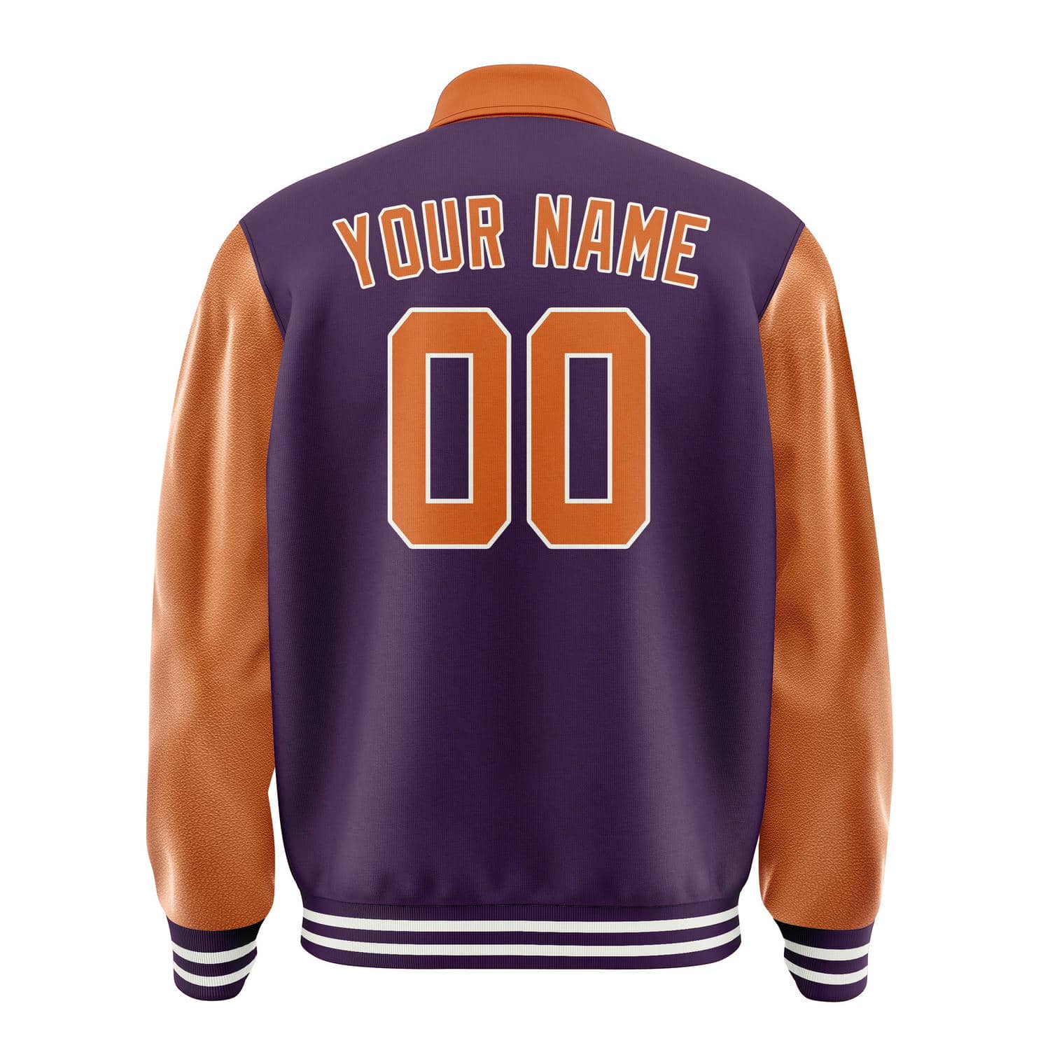 Maßgeschneidertes Lila Orange Jacke