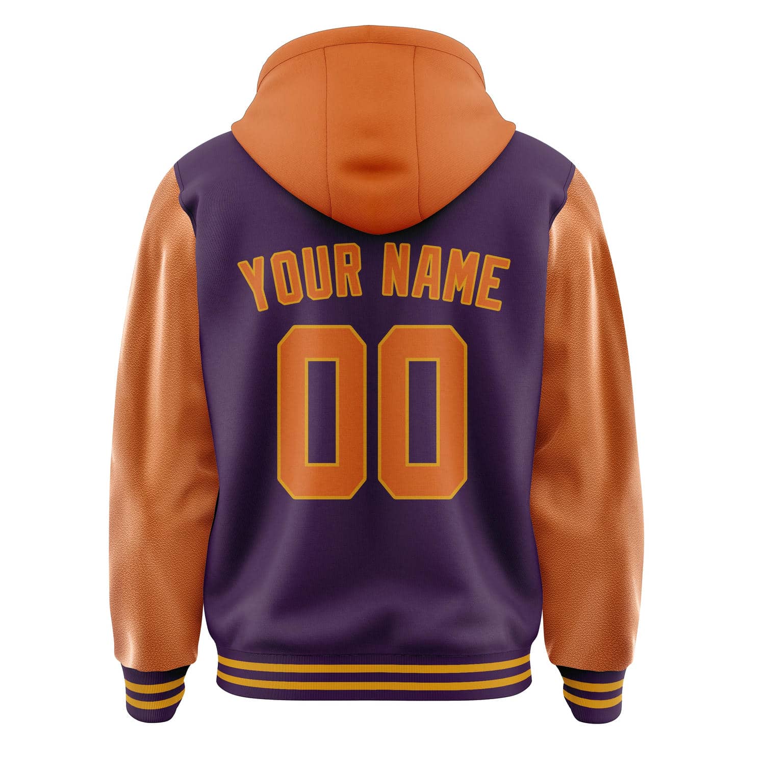 Maßgeschneidertes Lila Orange Jacke
