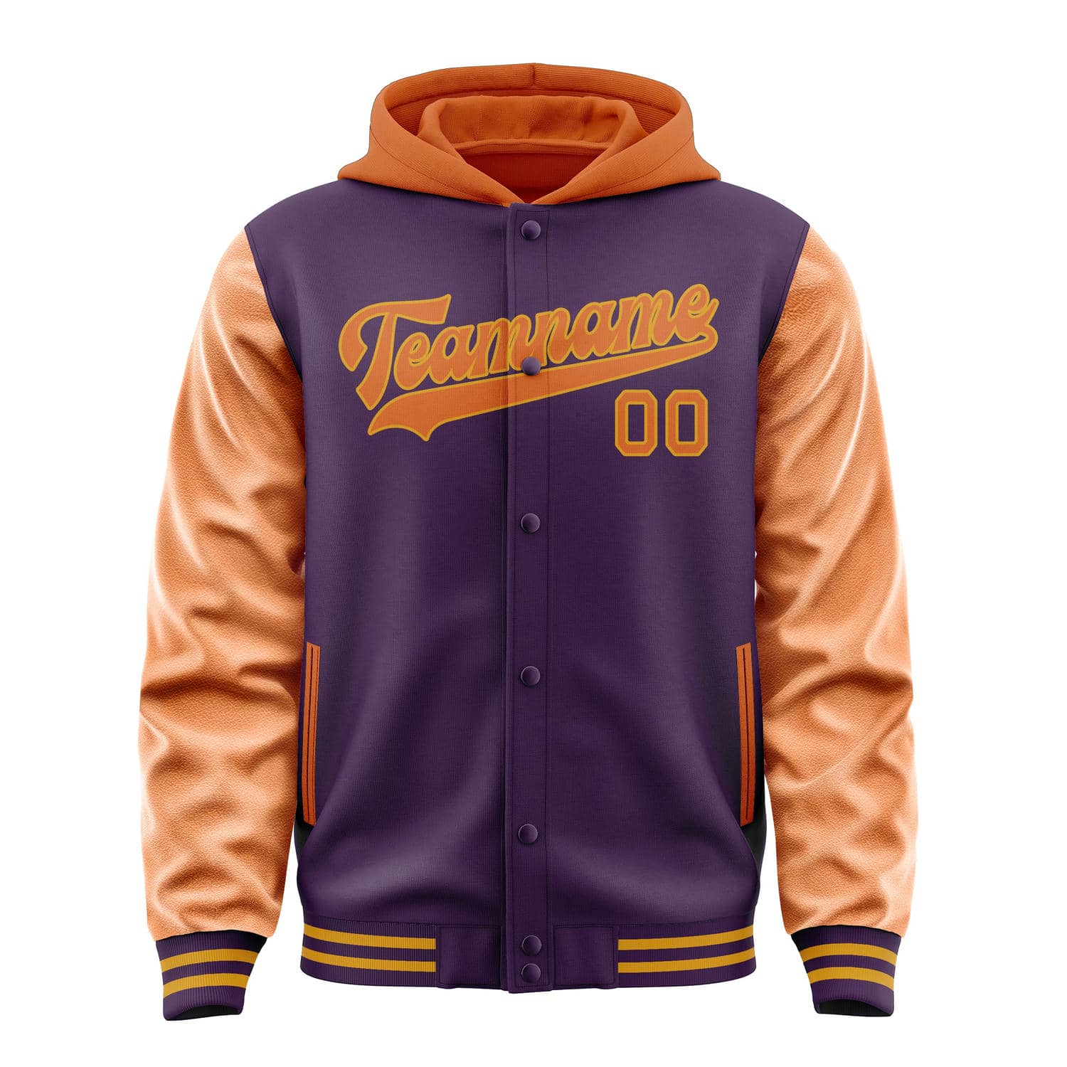 Maßgeschneidertes Lila Orange Jacke