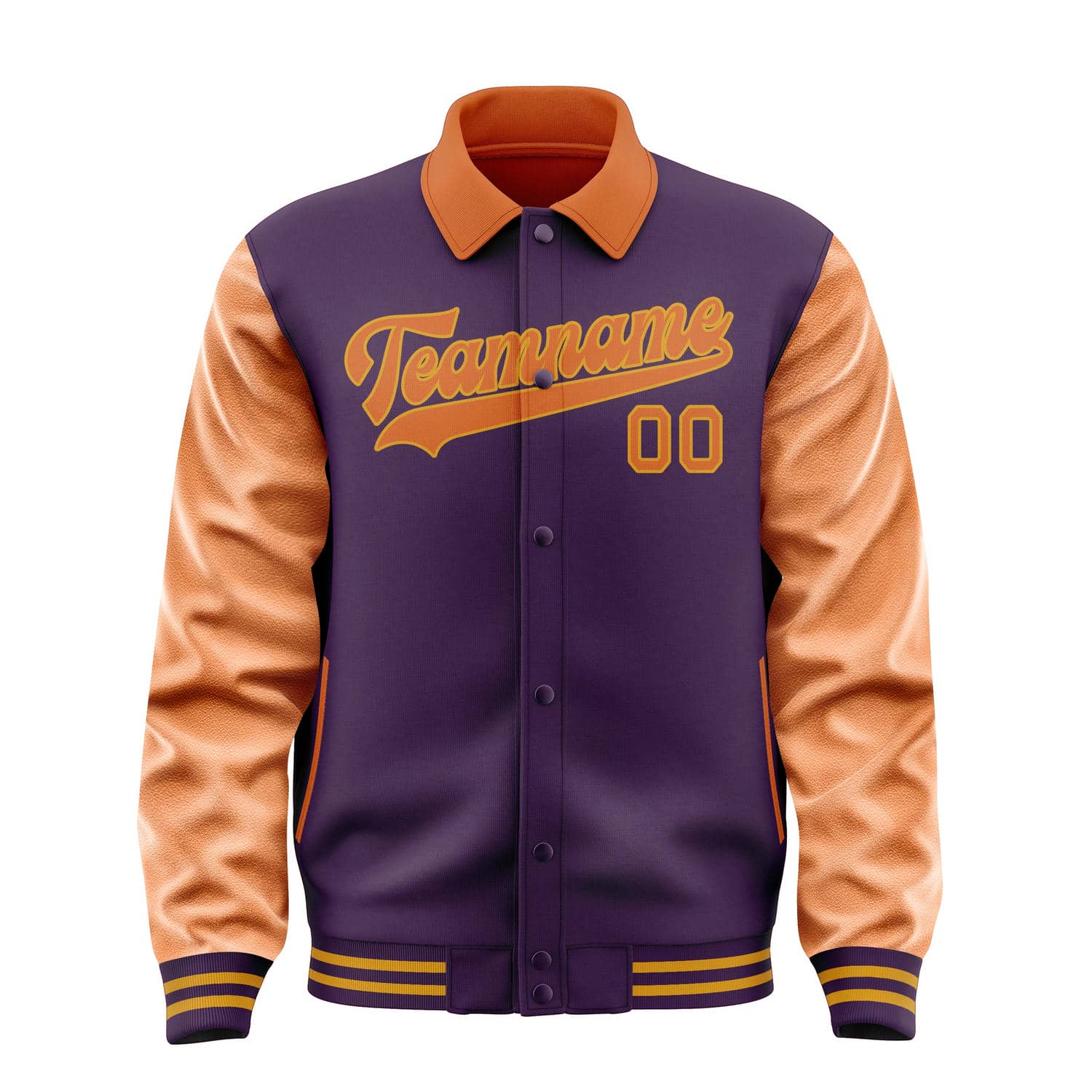 Maßgeschneidertes Lila Orange Jacke