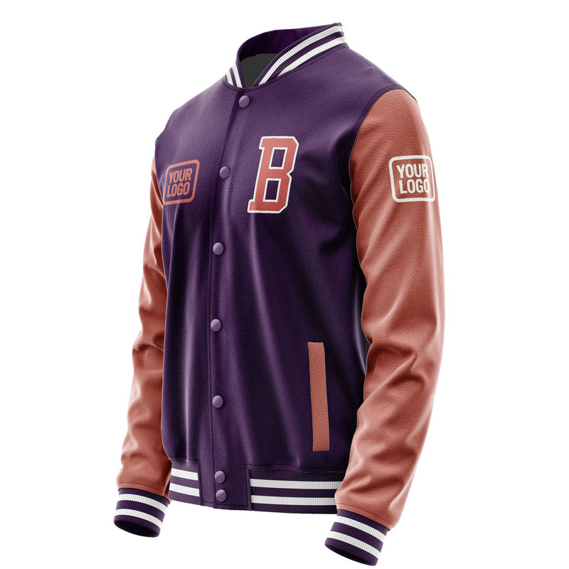 Maßgeschneidertes Lila Kupferrose Jacke JA070729071818292918