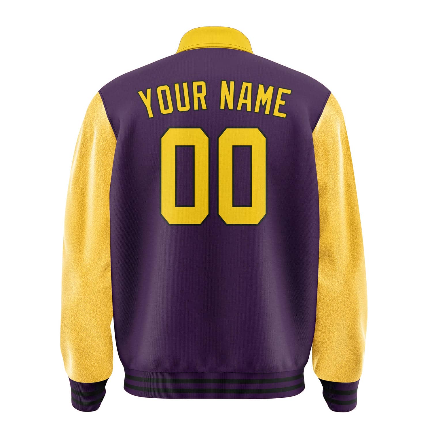 Maßgeschneidertes Lila Gold Jacke