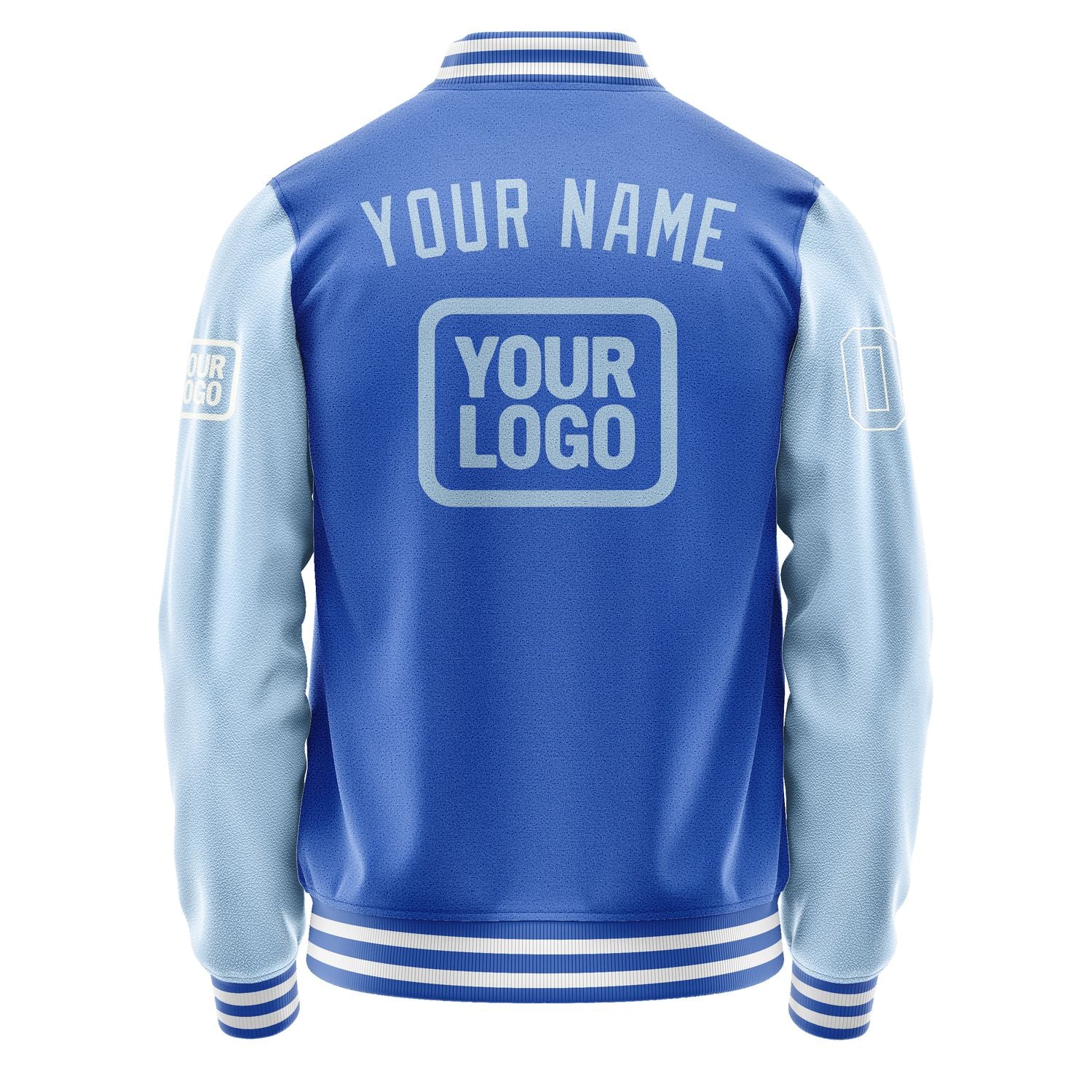 Maßgeschneidertes Himmelblau Hellblau Jacke JA090908091818080818