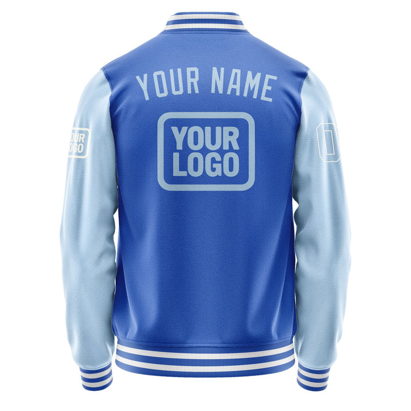 Maßgeschneidertes Himmelblau Hellblau Jacke JA090908091818080818