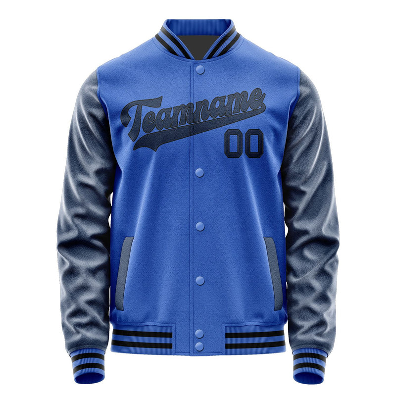 Maßgeschneidertes Himmelblau Marineblau Jacke JA0909100917B31710