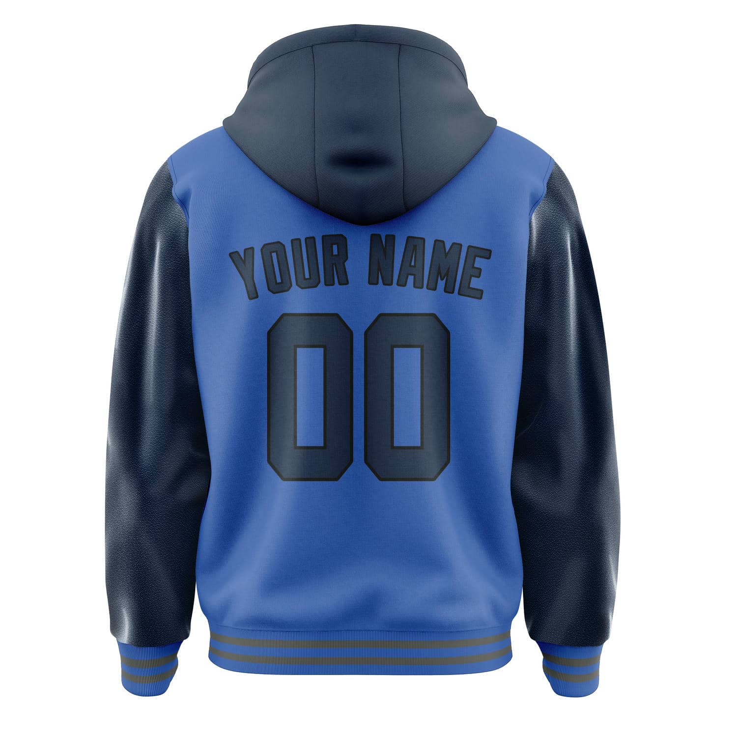Maßgeschneidertes Himmelblau Marineblau Jacke