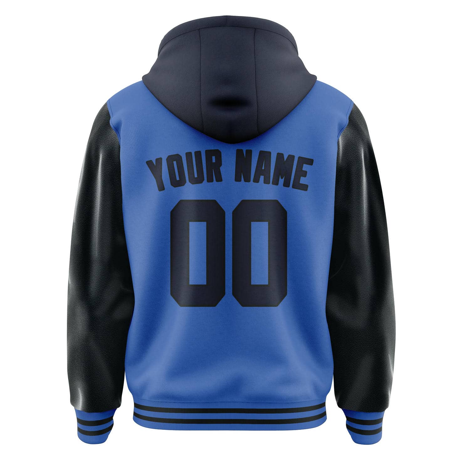 Maßgeschneidertes Himmelblau Stahlblau Jacke