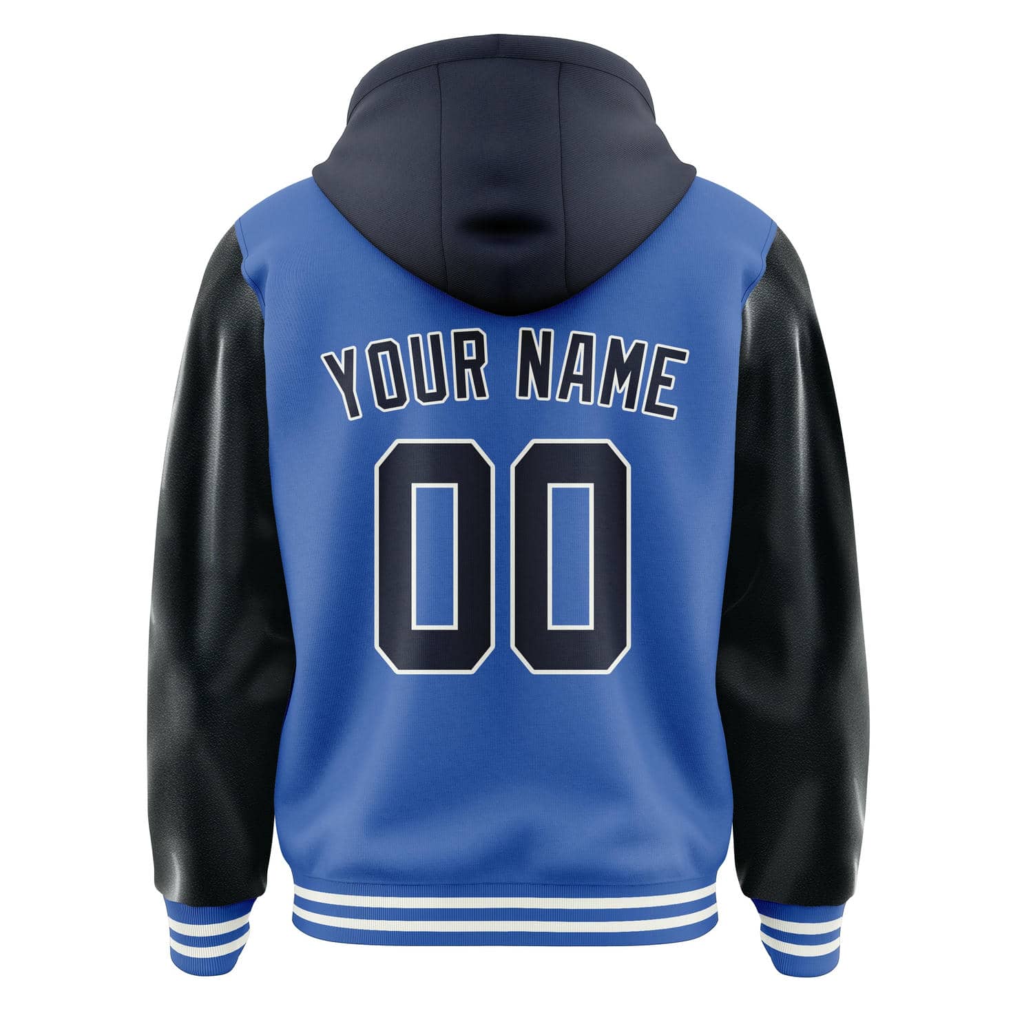 Maßgeschneidertes Himmelblau Stahlblau Jacke