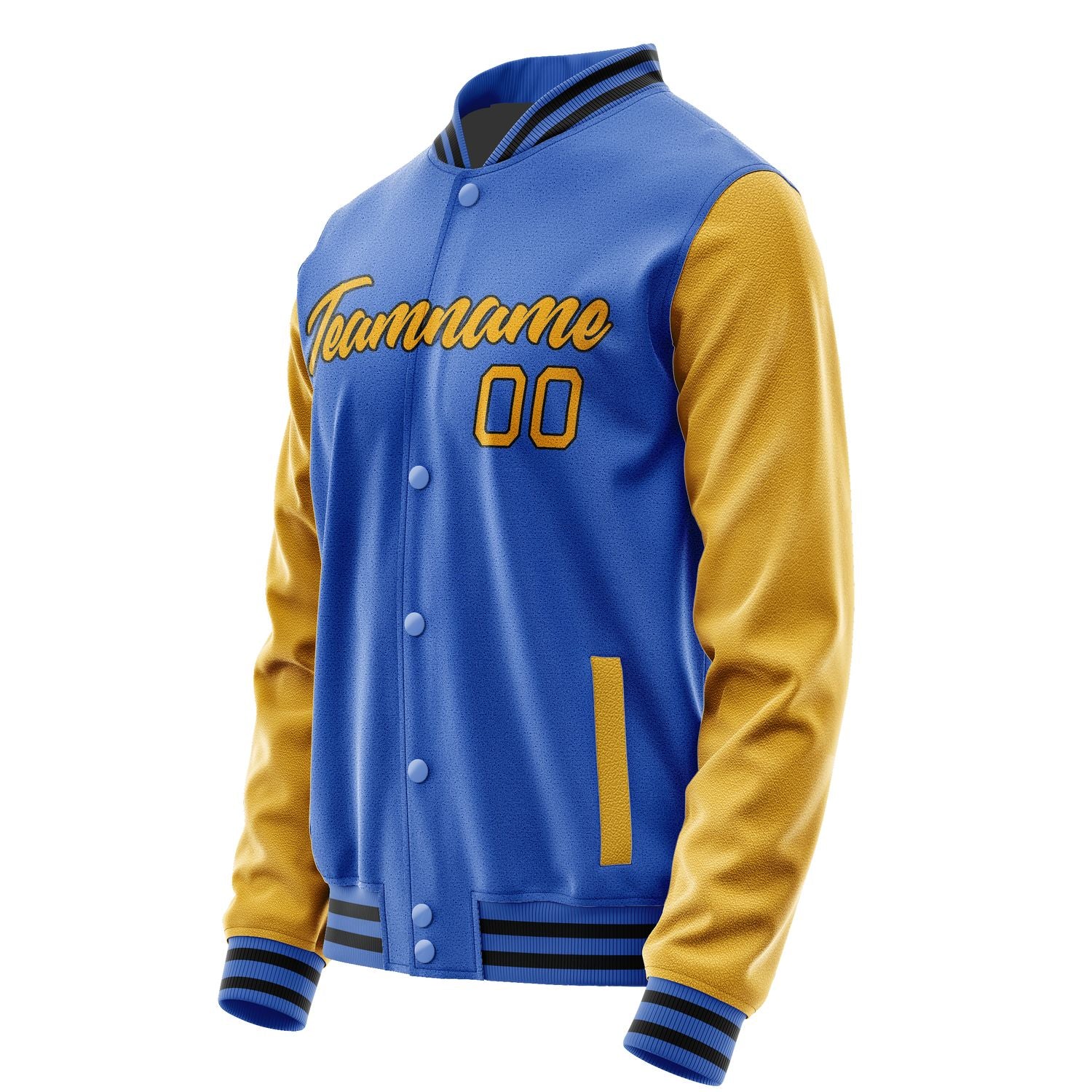 Maßgeschneidertes Himmelblau Weiß Jacke JA0909180920B21718