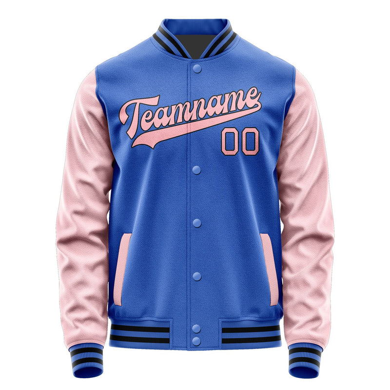 Maßgeschneidertes Himmelblau Rosa Jacke JA0909210917B31721