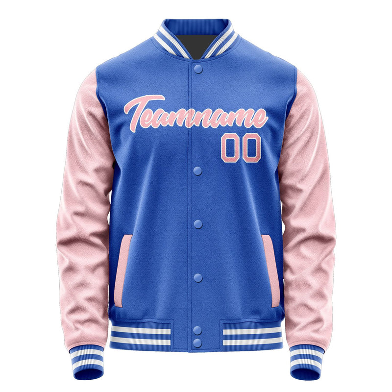 Maßgeschneidertes Himmelblau Rosa Jacke JA0909210917B21721
