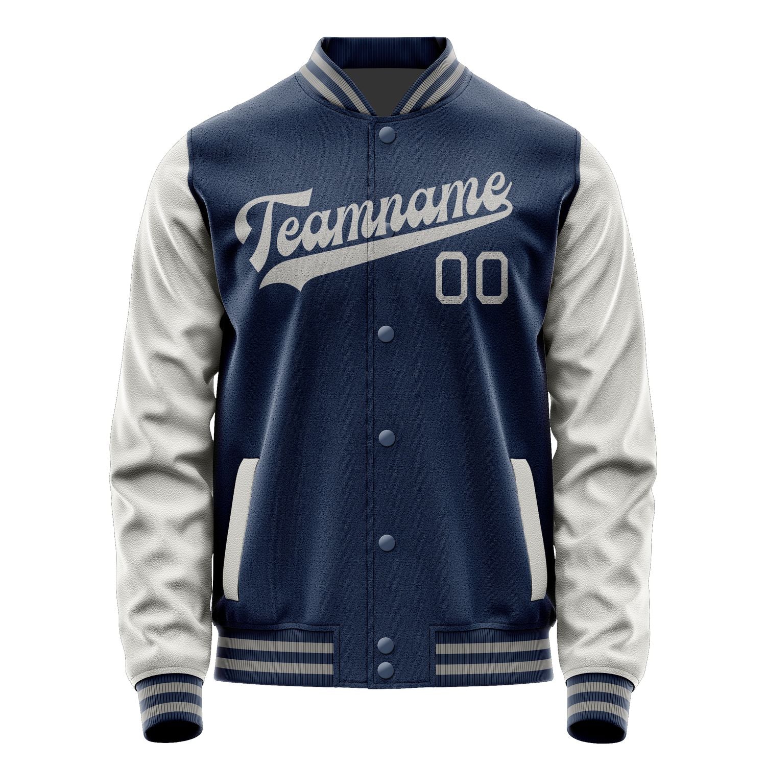 Maßgeschneidertes Marineblau Grau Jacke JA1010041004B30404