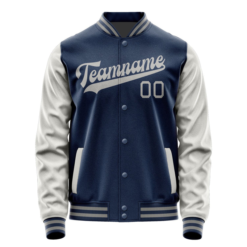 Maßgeschneidertes Marineblau Grau Jacke JA1010041004B30404